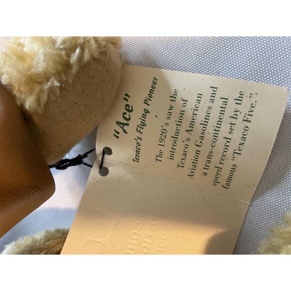 Vintage 1998 Texaco Bear "Ace - Texaco's Flying Pioneer Second Edition - Picture 9 of 10